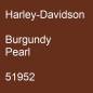 Preview: Harley-Davidson, Burgundy Pearl, 51952.